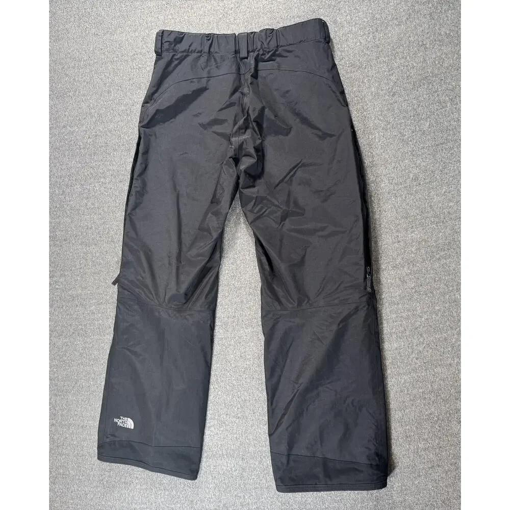 The North Face HyVent Snow Pants Mens Medium Black Waterproof Ski Cargo Vented